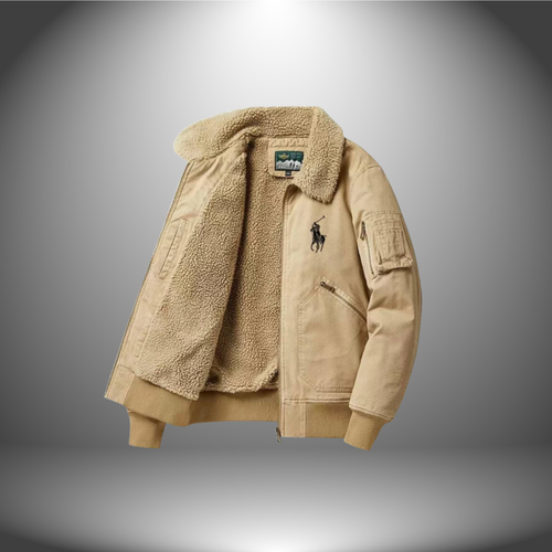 RL | Veste d'hiver avec fourrure